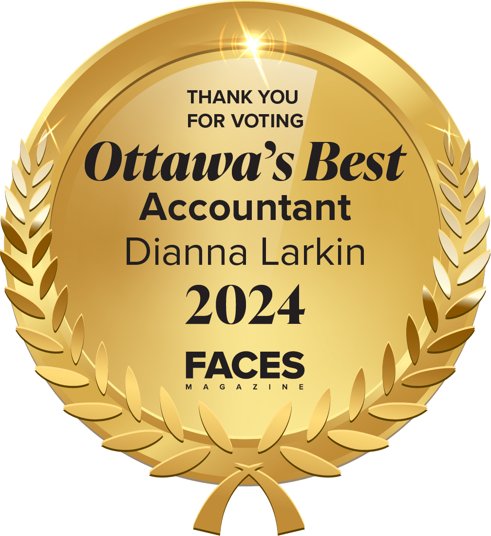 Ottawa's Best Accountant 2024 - Faces Magazine - Dianna Larkin
