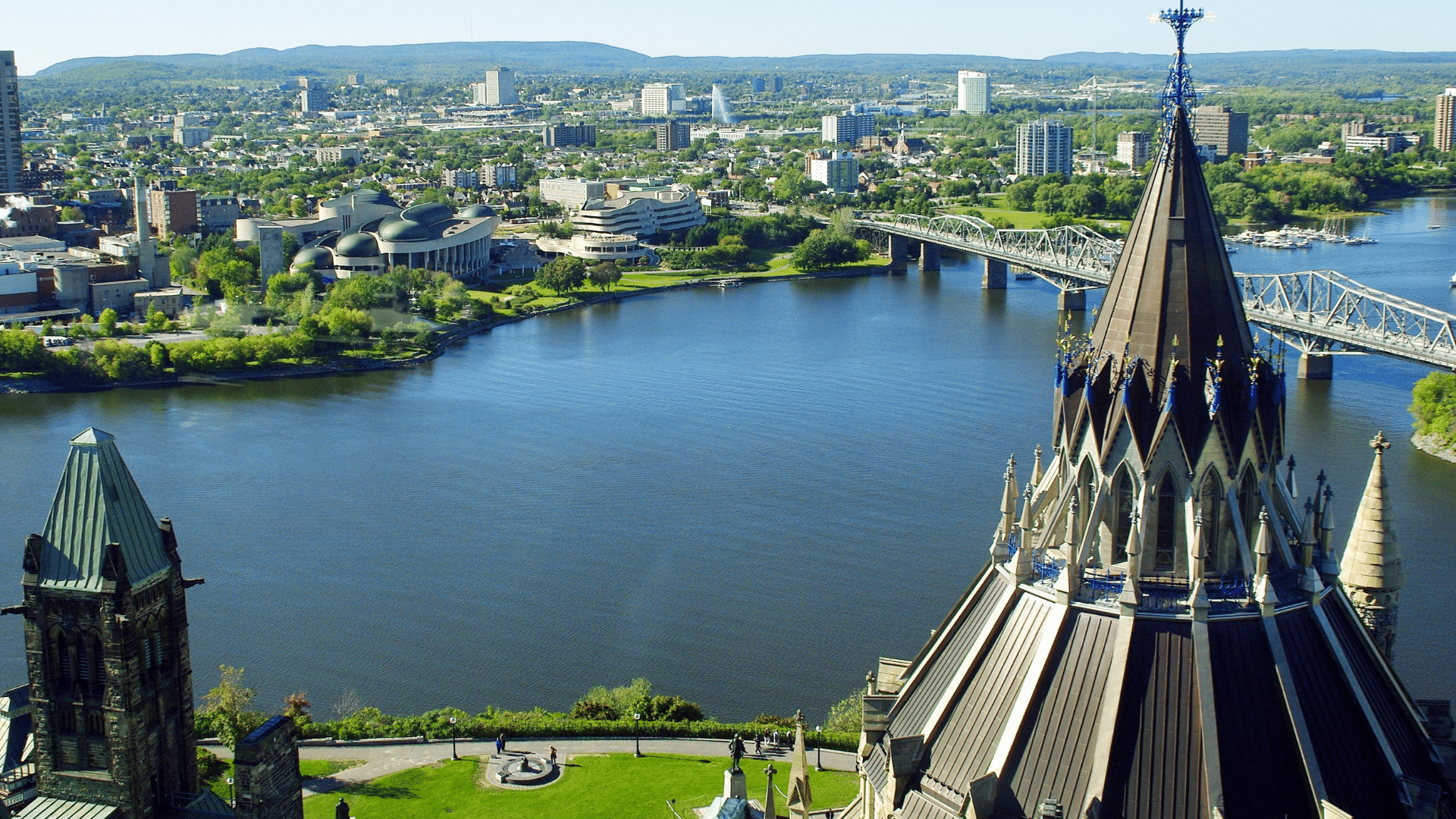 An image of Ottawa, where the 2022 Federal Budget was delivered.