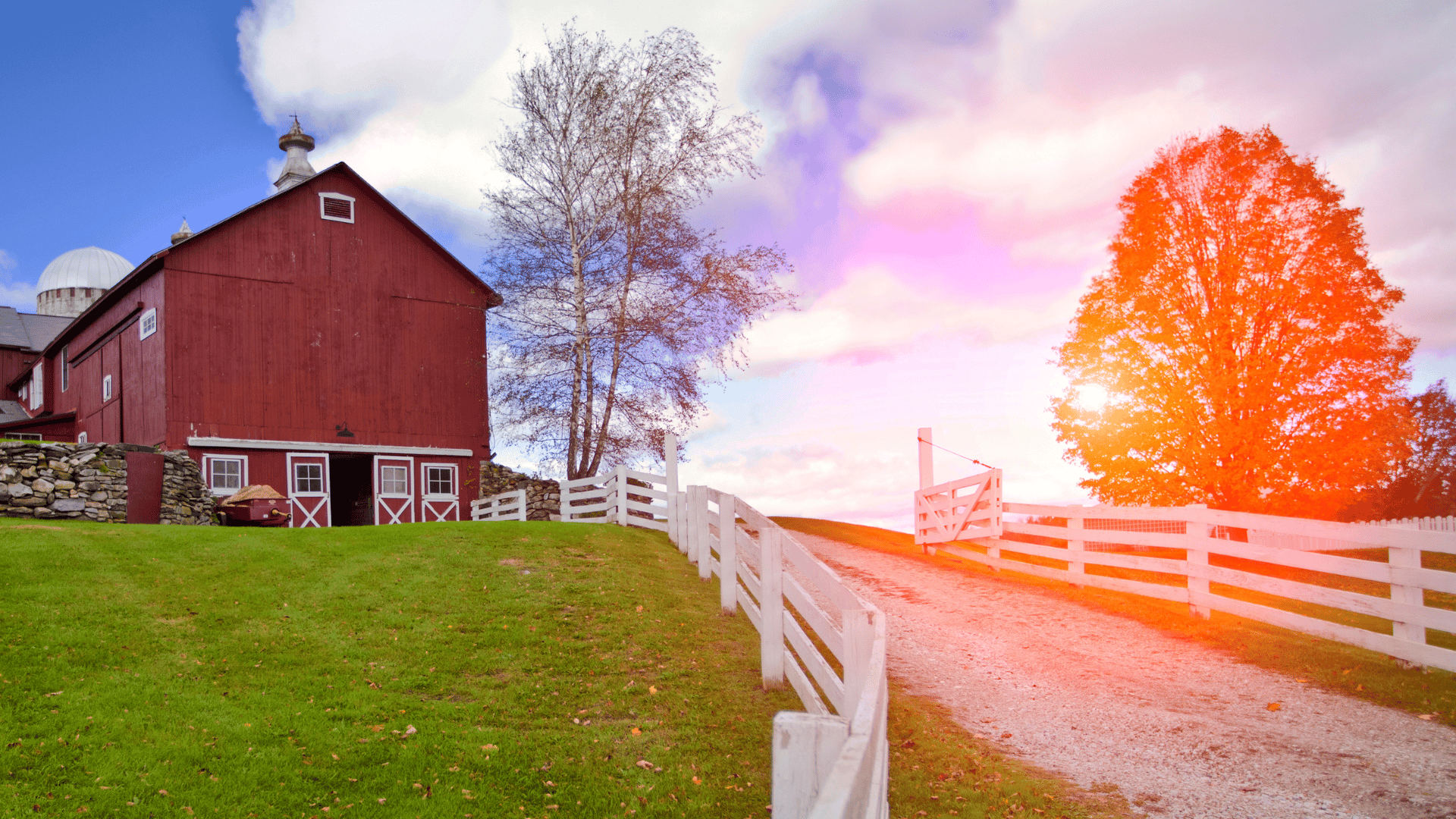 An image of a family farm in the Ottawa valley